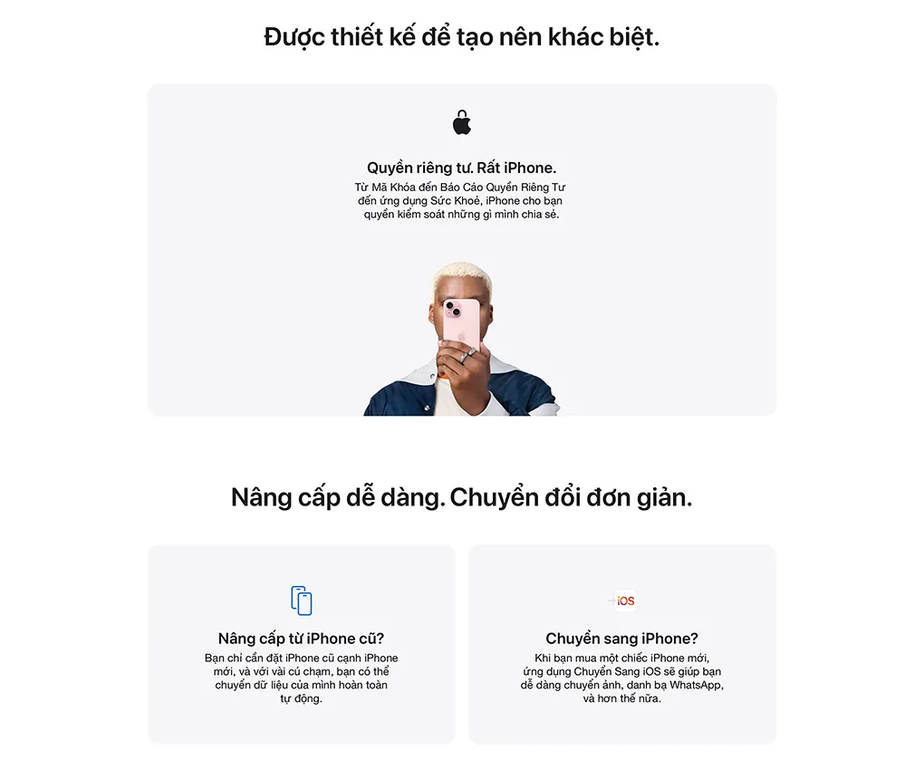 iPhone 15 Plus Chuyển đổi